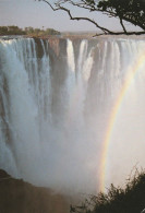 1 AK Simbabwe / Sambia * Victoria Falls - Main Falls - Seit 1989 Weltnaturerbe Der UNESCO * - Zimbabwe