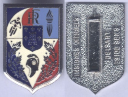 Insigne De L'Ecole De Police De Sens - Policia