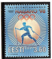 Estonia , Estland 1998 OLYMPIC GAMES IN JAPANA Nagano '98 (Skiing). Michel # 316 MNH - Estonie