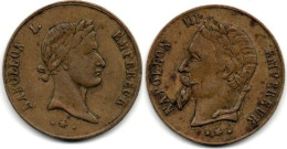 MA 28849 / Médaille Napoléon Ier Et III TB+ - Autres & Non Classés
