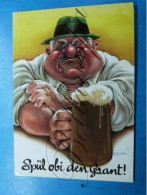 Illustrateur PYITA Bierre Humor 1993_Hoegaarden -Stella Artois Bier Ale Lot X 4 Cpsm - Humour