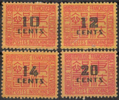 INDOCHINE Timbres-Taxe N°67** à 69** & 71** Neufs Sans Charnières TB Cote : 3€75 - Timbres-taxe