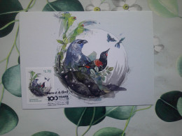 Carte Max FDC  Forest & Bird, Forêt Et Oiseau (4) - FDC