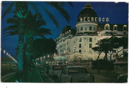 L60F229 - Nice - Hotel Negresco,  Promenade Des Anglais La Nuit  - Gilletta  N°20 - - Niza La Noche