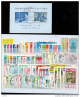 Kompletter Jahrgang DDR 1963 Gestempelt , Complete Year Set, Used Obliteré #L410 - Colecciones Anuales