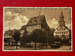 AK Allendorf Werra Bad Sooden Marktbrunnen Pferdekutsche 1930 Sonderstempel - Bad Sooden-Allendorf