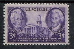 199951822 1946 SCOTT 941 (XX) POSTFRIS MINT NEVER HINGED - Tennesse Statehoos - Unused Stamps