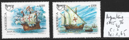 ARGENTINE 1755-56 ** Côte 5 € - Unused Stamps