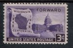 199952006 1948 SCOTT 957 (XX)  POSTFRIS MINT NEVER HINGED - Wisconsin Statehood - Nuovi