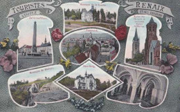 Ronse - Renaix - Multivues - Circulé En 1912 - TBE - Renaix - Ronse