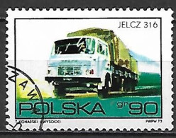 POLOGNE     -       CAMION   /    JELCZ 316   -   Oblitéré - Vrachtwagens