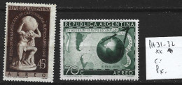 ARGENTINE PA 31-32 ** Côte 1.50 € - Airmail