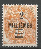 ALEXANDRIE N° 65 NEUF* TRACE DE CHARNIERE  / Hinge / MH - Nuovi