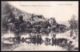 Monasterio De Piedra. *Pesqueras De Salmones* Circulada Monasterio 1915. - Zaragoza