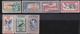 Greece       .  Michel      .    355/361    .       *     .    Mint-hinged - Nuevos