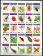Bhoutan ** N° 1142 à 1166 - Feuille - Insectes - Bhoutan