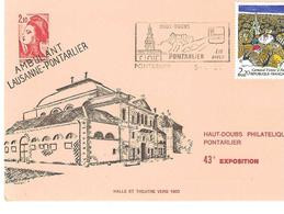 Exp  Pontarlier 25 - Briefmarkenmessen