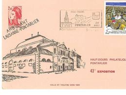 Exp  Pontarlier 25 - Philatelic Fairs