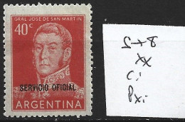 ARGENTINE Service 378 ** Côte 0.20 € - Service