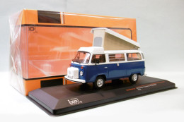 Ixo - VW VOLKSWAGEN TRANSPORTER T2 WESTFALIA 1978 Bleu Et Blanc Réf. CLC502NSP.22 NBO Neuf 1/43 - Ixo