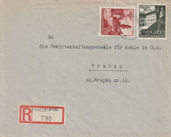 General Gouvernement Lettre Recommandée Zakopane 1940 - General Government