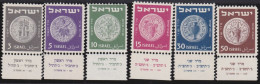 Israel         .   Michel   .   22/27     .       **     .    MNH - Unused Stamps (with Tabs)
