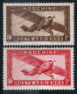 INDOCHINE Poste Aérienne N°1** & 4A** Neufs Sans Charnières TB Cote : 2€00 - Poste Aérienne