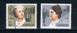 CANADA 1985 -Attiviste Diritti Donne Serie Completa Usata - Used Stamps