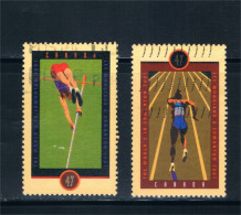 CANADA 2001 - Mondiali Atletica, Serie Completa Usata - Used Stamps