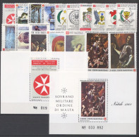 SMOM 1988 Annata Completa/Complete Year MNH/** VF - Sovrano Militare Ordine Di Malta