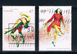 CANADA 2001 - Giochi Francophonie 2001, Serie Completa Usata - Used Stamps