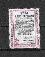 Nouvelle-Calédonie N° 326**neuf Sans Charnière - Neufs