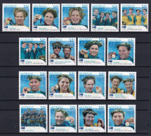 321 AUSTRALIE 2004 - Y&T 2241/57 - Sport JO Vaiqueurs Olympiques - Neuf ** (MNH) Sans Trace De Charniere - Mint Stamps