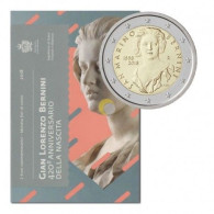 2018 SAN MARIN - 2€ Euro Commémorative -  Anniversaire De Naissance De Gian Lorenzo Bernini - San Marino