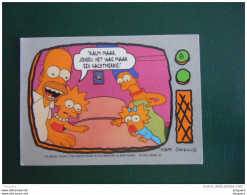 8 The Simpsons Topps 1990 Trading Cards Belgum Dutch Nederlands Neerlandais - Autres & Non Classés