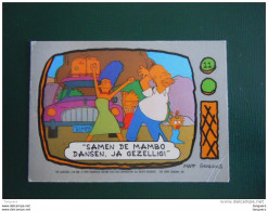 11 The Simpsons Topps 1990 Trading Cards Belgum Dutch Nederlands Neerlandais Plooitje Petit Pli - Autres & Non Classés