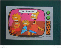 22 The Simpsons Topps 1990 Trading Cards Belgum Dutch Nederlands Neerlandais - Other & Unclassified