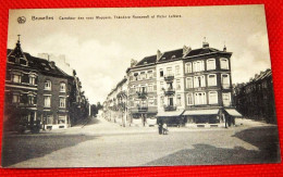 BRUXELLES -    Carrefour Des Rues Wappers, Théodore Roosevelt Et Victor Lefèvre - Prachtstraßen, Boulevards