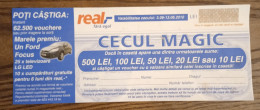 CECUL MAGIC-REAL,ROMANIA SHOPPING TICKET - Tickets D'entrée