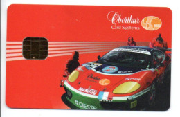 Carte OBERTHUR Card Systems France Voiture Card Karte (J 931) - Beurskaarten