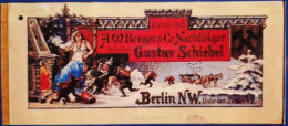 Entier Postal Poste Locale De Berlin Provenant D'un Carnet Avec Publicités Du Carnet (1897): Bois Charbon Coke Chauffage - Árboles