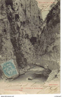 11 Vers AXAT Gorges De Saint Georges Vallée De L'Aude N°22 De Labouche VOIR DOS En 1905 - Axat