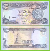 IRAQ 250 DINARS 2003 P-91a  UNC - Iraq