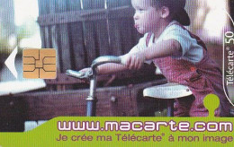 F1081  08/2000 - WWW.MACARTE. COM - 50 SO3 - (verso : N° Centrés - Deux Lignes Alignées) - 2000