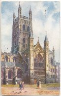 Gloucester Cathedral, Lavatorium, 1906 Postcard - Gloucester