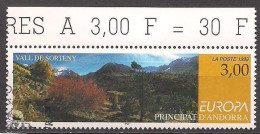 Andorra Franz. / France  (1999)  Mi.Nr.  535  Gest. / Used  (3fc03)  EUROPA - 1999