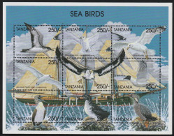 1999 Tanzania Sea Birds Minisheet (** / MNH / UMM) - Albatros