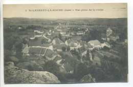 CPA 39 Jura St SAINT LAURENT La ROCHE - Vue Prise De La Roche - Beaufort