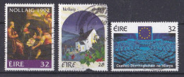 République D Irlande - 1990  99 -   Y&T  N ° 815  817  857    Oblitéré - Used Stamps