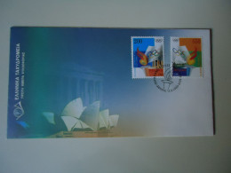 GREECE FDC   OLYMPIC GAMES SYDNEY 2000 - Zomer 2000: Sydney